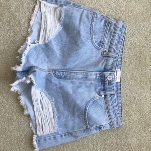 NWOT Abrand jeans denim shorts 28